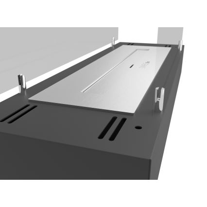 InFire - BIO-Kamin 8x60 cm 3kW schwarz