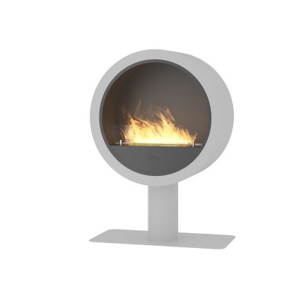 InFire – BIO-Kamin d. 72,5 cm 3kW weiß