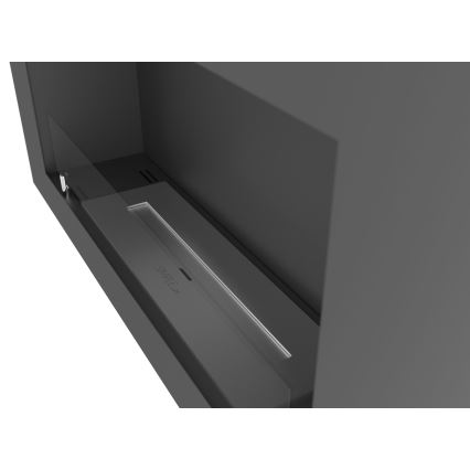 InFire - BIO - Wandkamin 44x91 cm 3kW schwarz