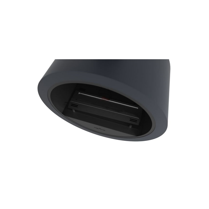 InFire – BIO-Wandkamin d 70 cm 3kW schwarz