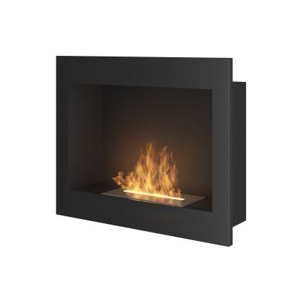 InFire - Eingebauter BIO-Kamin 49x60 cm 3kW schwarz