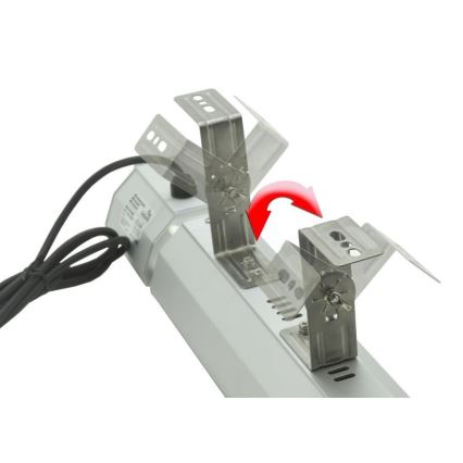 Infrarotheizung 1000/2000W/230V IP55 + Fernbedienung