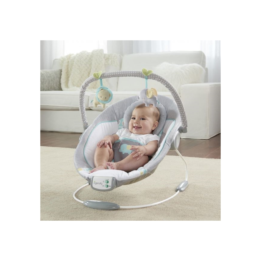 Ingenuity - Baby-Vibrationsliege mit Melodie MORRISON 3xC