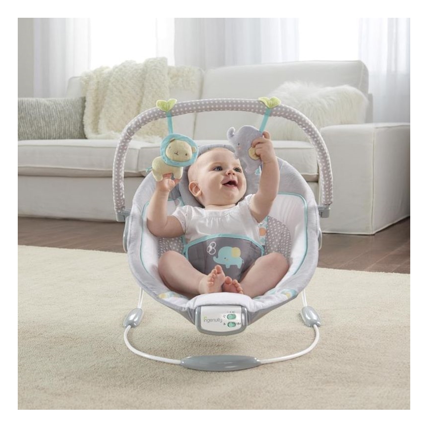 Ingenuity - Baby-Vibrationsliege mit Melodie MORRISON 3xC