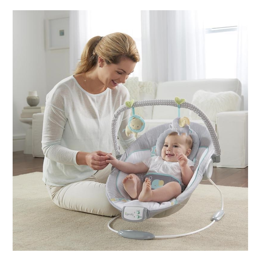 Ingenuity - Baby-Vibrationsliege mit Melodie MORRISON 3xC