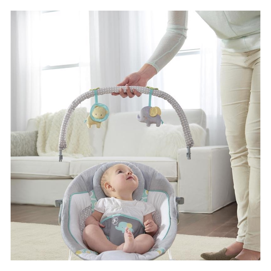 Ingenuity - Baby-Vibrationsliege mit Melodie MORRISON 3xC