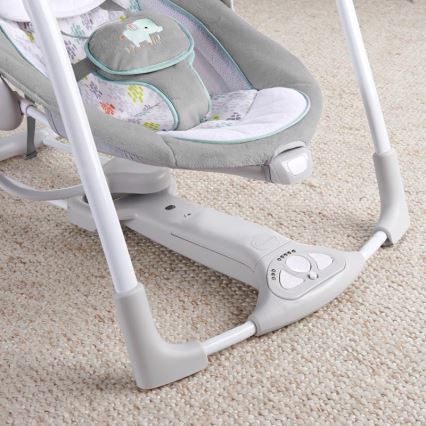 Ingenuity - Baby-Vibrationsschaukel mit Melodie 2in1 WIMBERLY 4xD + 1xC