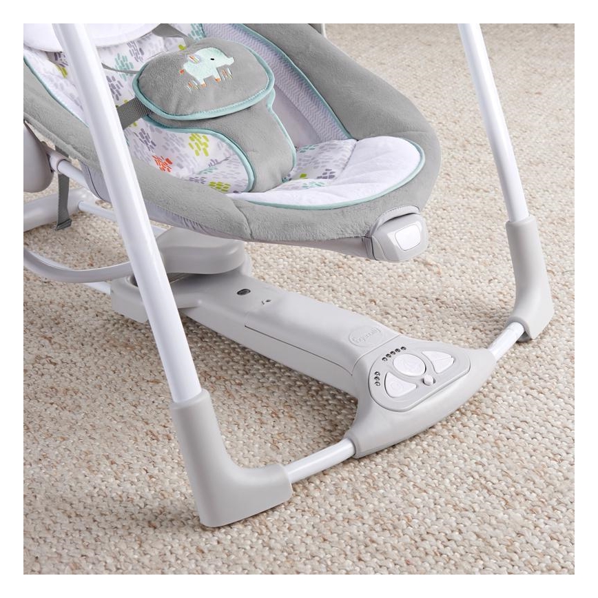 Ingenuity - Baby-Vibrationsschaukel mit Melodie 2in1 WIMBERLY 4xD + 1xC