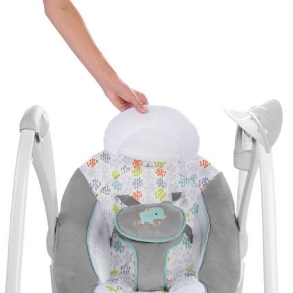 Ingenuity - Baby-Vibrationsschaukel mit Melodie 2in1 WIMBERLY 4xD + 1xC