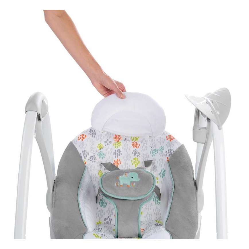 Ingenuity - Baby-Vibrationsschaukel mit Melodie 2in1 WIMBERLY 4xD + 1xC