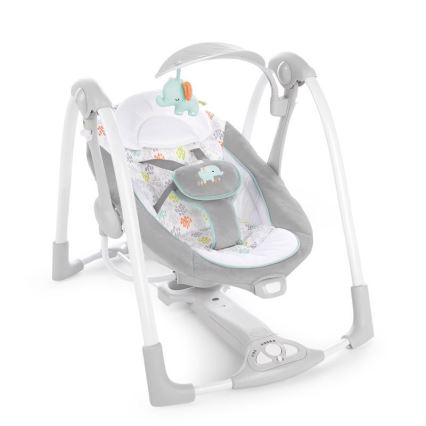 Ingenuity - Baby-Vibrationsschaukel mit Melodie 2in1 WIMBERLY 4xD + 1xC