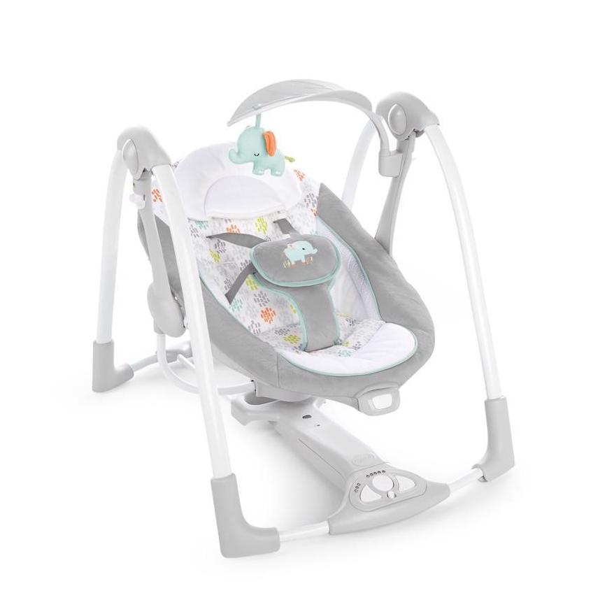 Ingenuity - Baby-Vibrationsschaukel mit Melodie 2in1 WIMBERLY 4xD + 1xC