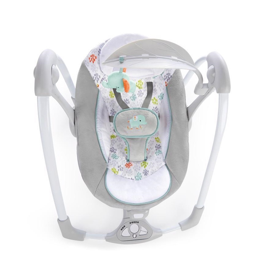 Ingenuity - Baby-Vibrationsschaukel mit Melodie 2in1 WIMBERLY 4xD + 1xC