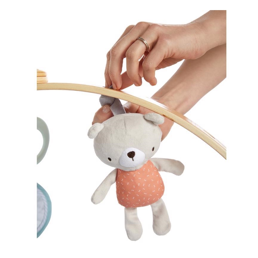 Ingenuity - Babydecke zum Spielen LOAMY mint/grau
