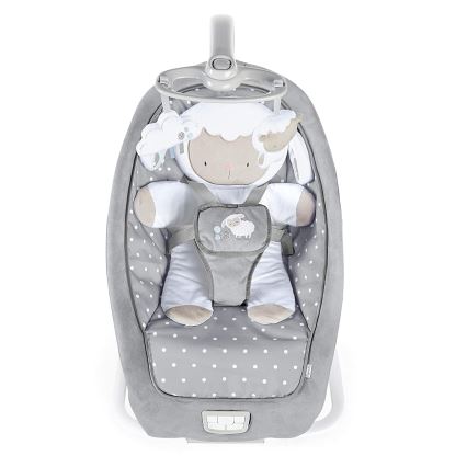 Ingenuity - Babywippe mit Melodie CUDDLE LAMB 3xLR14