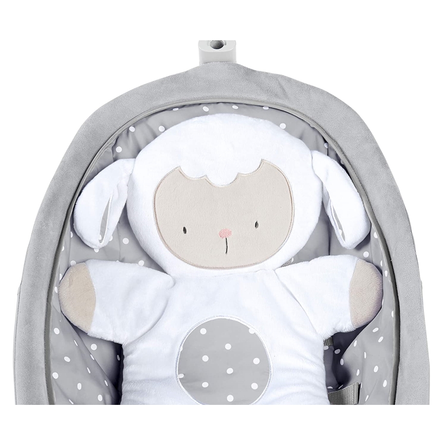 Ingenuity - Babywippe mit Melodie CUDDLE LAMB 3xLR14