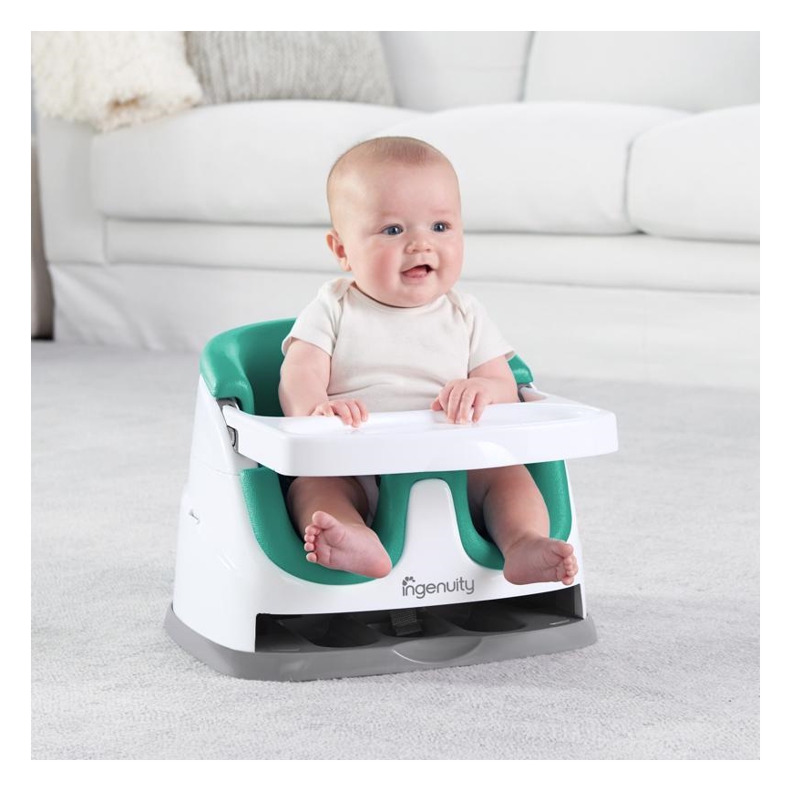 Ingenuity – Essstuhl Polsterung 2in1 BABY BASE türkis