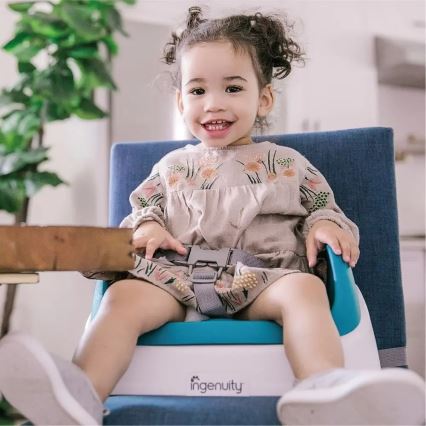 Ingenuity – Essstuhl Polsterung 2in1 SMARTCLEAN TODDLER blau