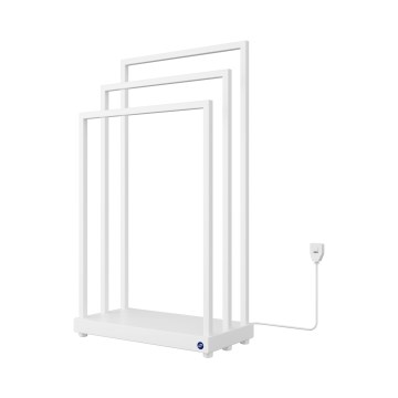 Instal Projekt - Elektrischer Handtuchheizkörper MOBE 105W 90x50 cm weiß