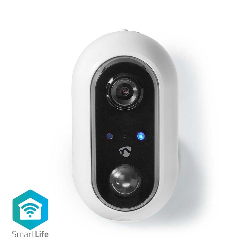 Intelligente aufladbare Außenkamera mit PIR-Sensor SmartLife 1080p 5V/5200mAh Wi-Fi IP65