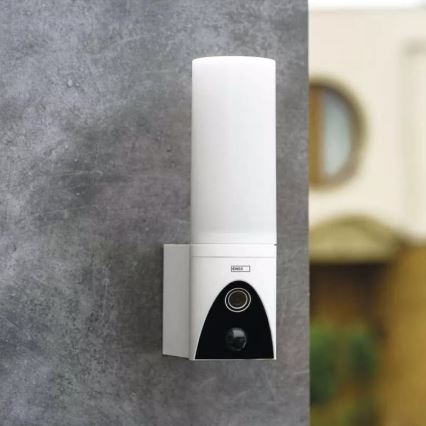 Intelligente LED-Kamera für den Außenbereich mit Leuchte GoSmart LED/12W/230V 3200K IP65 Wi-Fi Tuya weiß