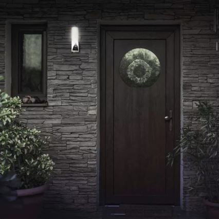 Intelligente LED-Kamera für den Außenbereich mit Leuchte GoSmart LED/12W/230V 3200K IP65 Wi-Fi Tuya weiß