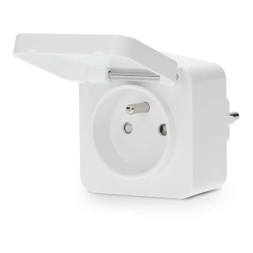 Intelligente Steckdose Smartlife 3680W/230V/ Typ E/16A Wi-Fi Tuya IP44