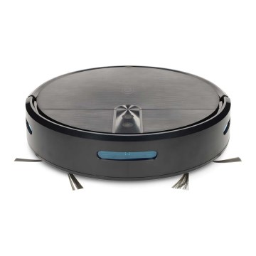 Intelligenter Roboter-Staubsauger mit Wischfunktion SmartLife 2600 mAh Wi-Fi Tuya schwarz + Fernbedienung
