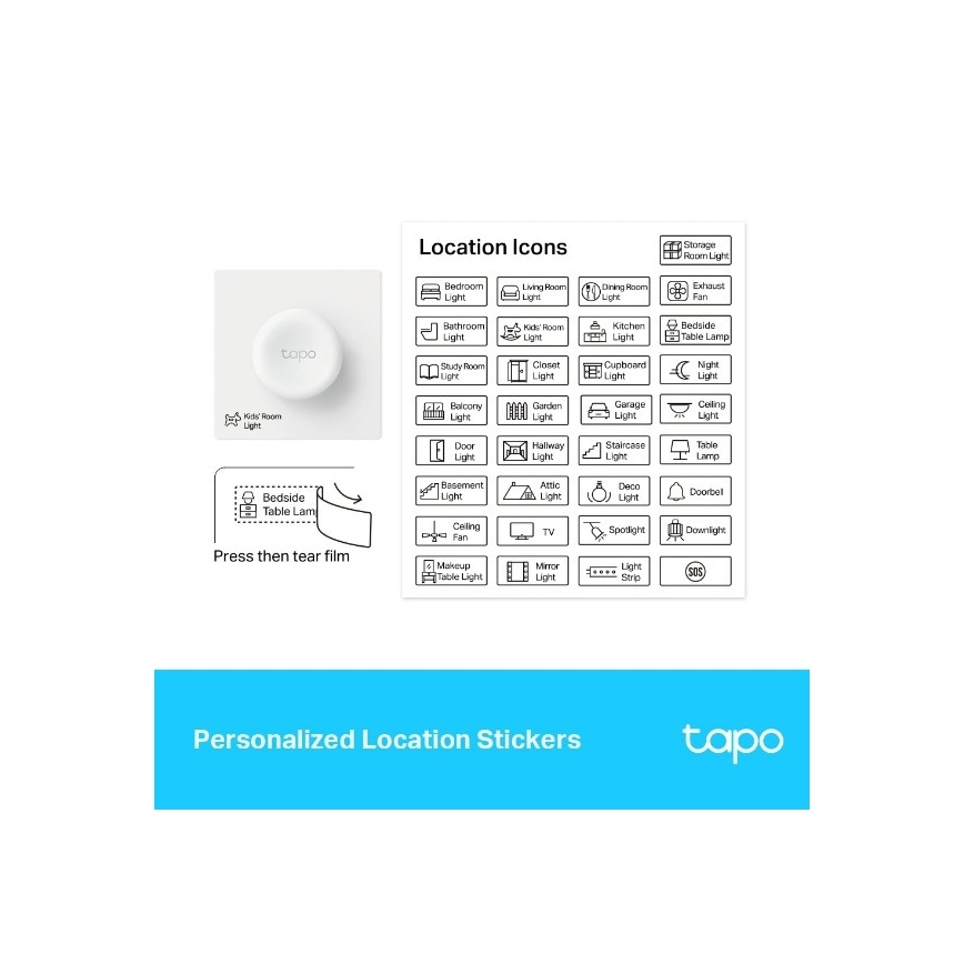 Intelligenter Touch-Dimmer 1xCR2032