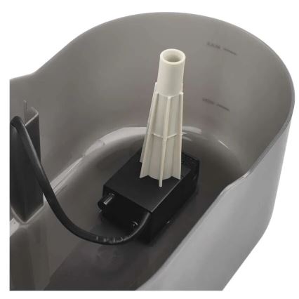 Intelligenter Wasserspender für Haustiere 2,6 l/5V grau mit Wi-Fi