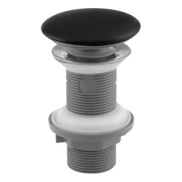 Isvea - Waschbeckenablauf Ø 7,2 cm matt schwarz