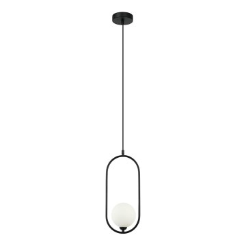 ITALUX - Hängeleuchte an Kabel LUPUS 1xG9/25W/230V schwarz