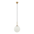 ITALUX - Hängeleuchte an Schnur DEORE 1xE27/40W/230V d 25 cm bronzen