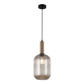 ITALUX - Hängeleuchte ANTIOLA 1xE27/40W/230V Ø 20 cm Bronze