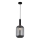 ITALUX - Hängeleuchte auf Kabel ANTIOLA 1xE27/40W/230V Ø 20 cm schwarz