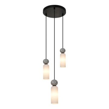 ITALUX - Hängeleuchte mit Kabel SANTOS 3xG9/40W/230V schwarz