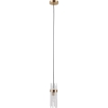 ITALUX - Hängeleuchte TARASO an Kabel 1xE14/40W/230V goldfarben