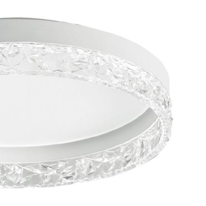 ITALUX - Dimmbare LED-Deckenleuchte RANTE LED/58W/230V 3000-6500K Ø 50 cm Weiß + Fernbedienung