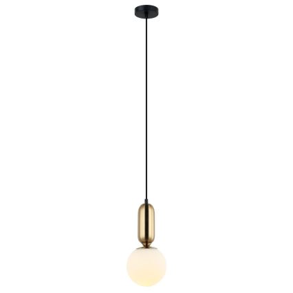 ITALUX - Hängeleuchte an Schnur ALDEVA 1xE27/40W/230V bronzen