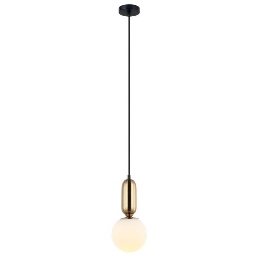 ITALUX - Hängeleuchte an Schnur ALDEVA 1xE27/40W/230V bronzen
