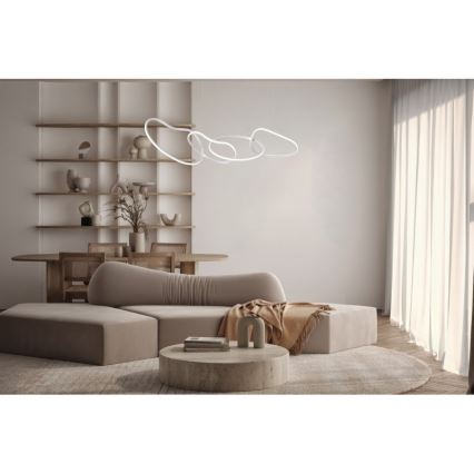 ITALUX - LED-Pendelleuchte an Kabel FONTE LED/60W/230V 3000/4000/6000K weiß