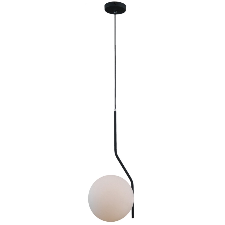 ITALUX - Hängeleuchte an Schnur CARIMI 1xE27/5W/230V schwarz