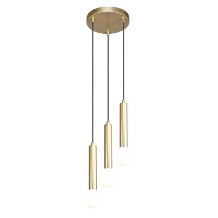 ITALUX - Pendelleuchte an Kabel FILANO 3xG9/5W/230V gold