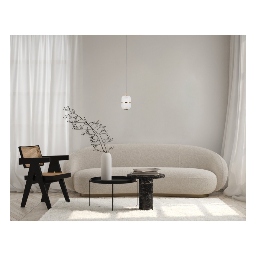 ITALUX - LED-Hängeleuchte ALANI an Kabel, 6W, 230V, 3000K, goldfarben