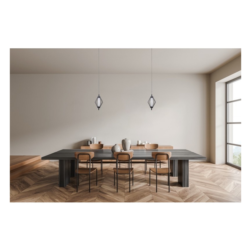 ITALUX - LED-Pendelleuchte an Kabel SEVILLA LED/5W/230V 3000K schwarz