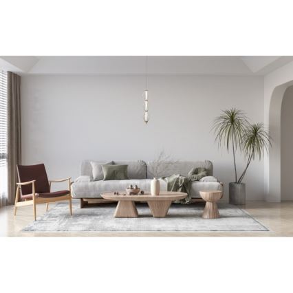 ITALUX - LED-Pendelleuchte an Kabel SEVILLA LED/15W/230V 3000K goldfarben