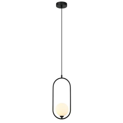 ITALUX - Hängeleuchte an Kabel LUPUS 1xG9/25W/230V schwarz