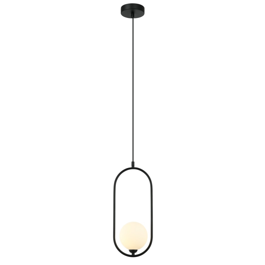 ITALUX - Hängeleuchte an Kabel LUPUS 1xG9/25W/230V schwarz