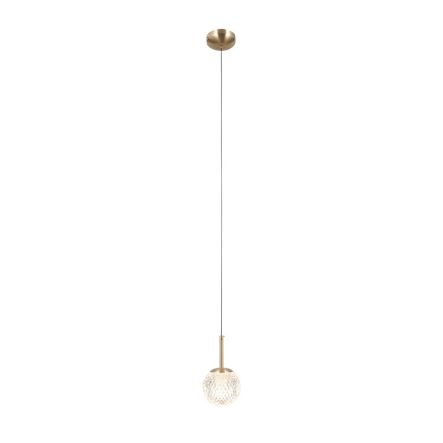 ITALUX - Pendelleuchte PADRI 1xG9/5W/230V gold
