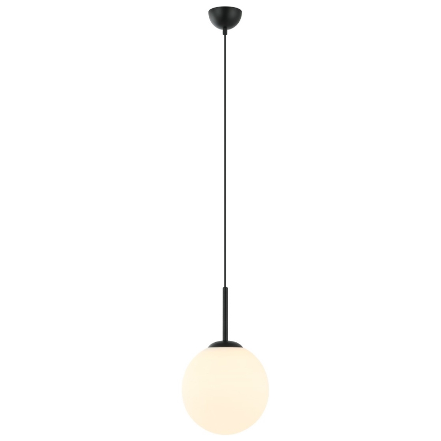 ITALUX - Hängeleuchte an Schnur DEORE 1xE27/40W/230V d 25 cm schwarz